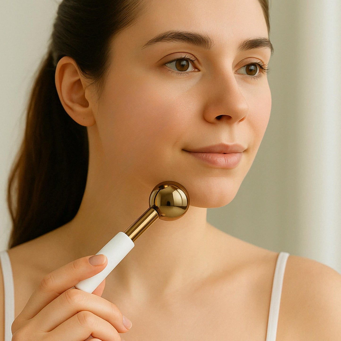 Masseur Visage et Corps en Acier Inoxydable – L'Art de la Détente et de la Beauté