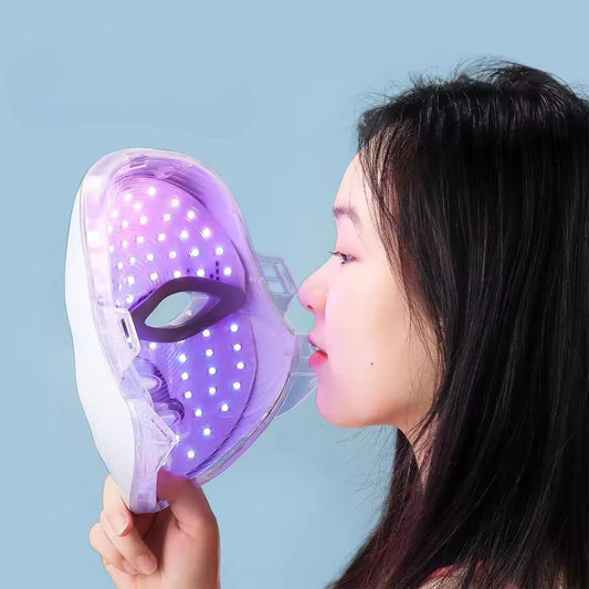Masque LED Visage – Soin Réparateur et Rajeunissant